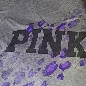 Victoria secret pink brand tee shirt
